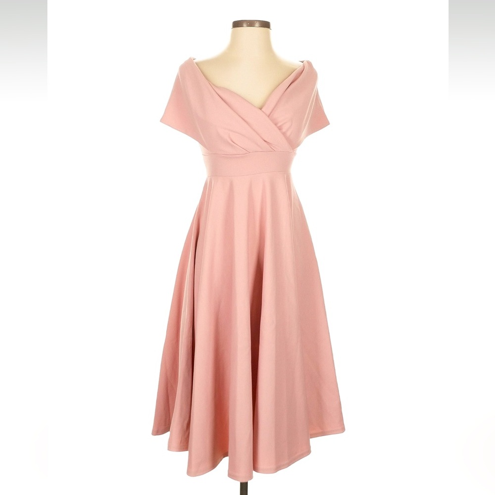 Quiz cocktail dress NWT - Blush Pink - NEW With Tag